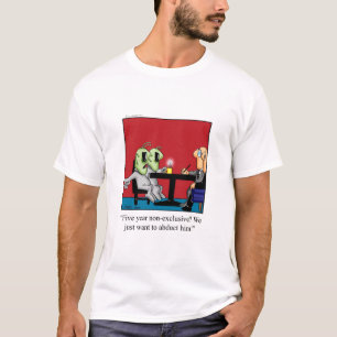 T-shirt Amusant Alien Tee - shirt de l'Humour d'enlèvement