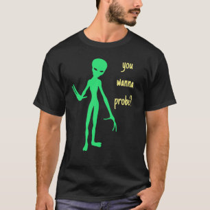 T-shirt Amusant Alien 🎅 🛸 UFO fête d'Halloween