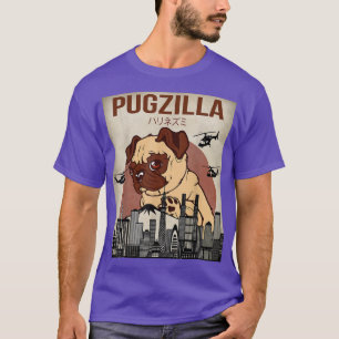 T-shirt Amusant animal de compagnie pyjama Carlin chien te