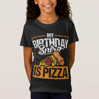 T-Shirt Amusant Anniversaire Spirit Pizza Lover Humour ali