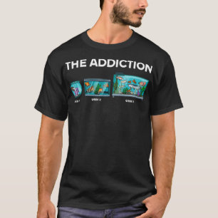 T-shirt Amusant Aquarium Designs Pour Hommes Femmes Poisso