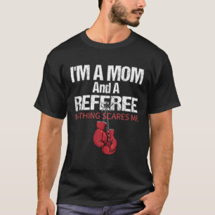 T-shirt Amusant Arbitre De Boxe Et Débutants Arbitre Mères