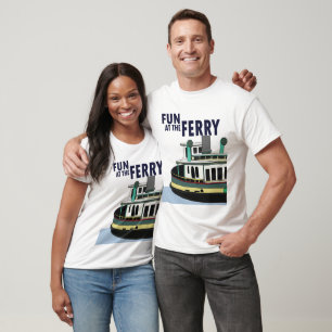 T-shirt Amusant Au Voyage En Ferry