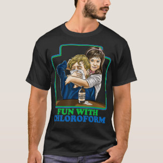 T-shirt Amusant Avec Chloroforme Drôle Humour foncé Sarcas