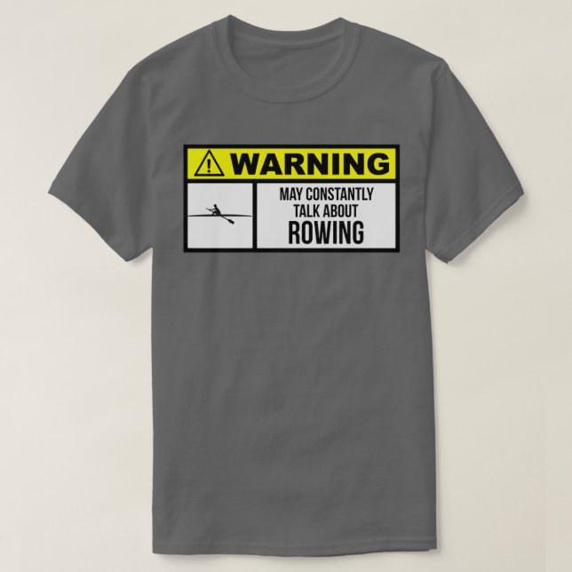 T-shirt Amusant Aviron 4 (Design devant)