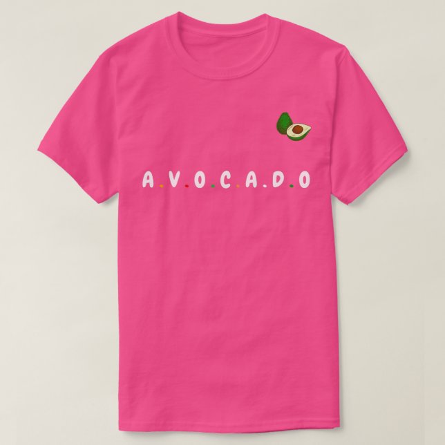 T-shirt Amusant Avocado 10 (Design devant)