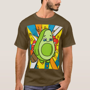 T-shirt Amusant Avocado Fruit 12