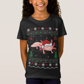 T-Shirt Amusant Axolotl Lover Xmas cadeau laide Axolotl Ch