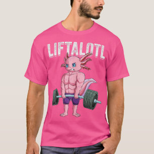 T-shirt Amusant Axolotl Remise en forme fitness Salle de g