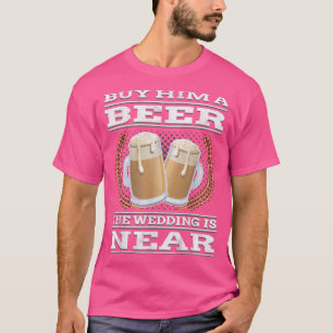 T-shirt Amusant Bachelor PartyAchetez-lui un mariage de bi