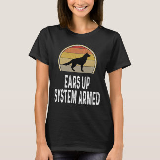 T-shirt Amusant Berger Allemand Règles Drôle Pour Le Propr