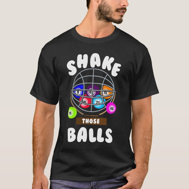 T-shirt Amusant Bingo Jeu de plaisanterie Bingo (Devant)