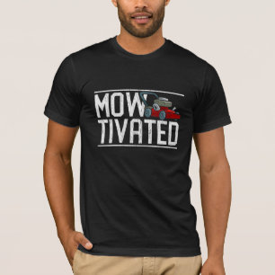T-shirt Amusant broyeur de pelouse de gazon-mouture-broyeu