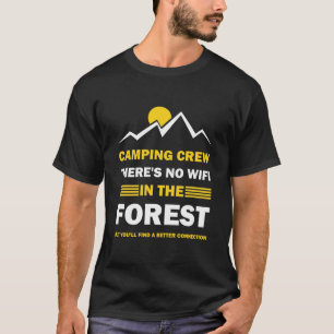 T-shirt Amusant Camping Famille Vacances en plein air