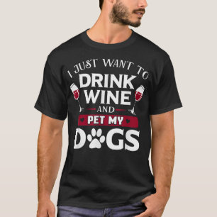 T-shirt Amusant chien amoureux animal de compagnie amoureu