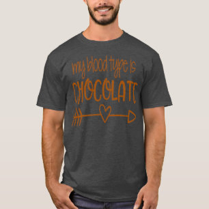 T-shirt Amusant Chocolat Chocolat Diet Chocoholic Cute Hot