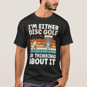 T-shirt Amusant Conception De Golf Disque Pour Disc Golfer