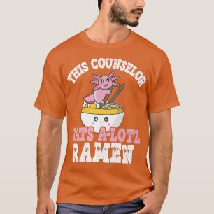 T-shirt Amusant Conseiller Ramen Pun Ce Conseiller Mange U
