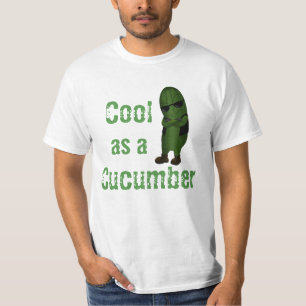T-shirt Amusant Cool Comme Un Concombre