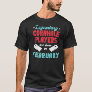 T-shirt Amusant Cornhole Anniversaire Cornhole Joueur Né E