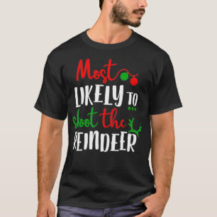 T-shirt Amusant Correspondance des pyjamas de famille Noël