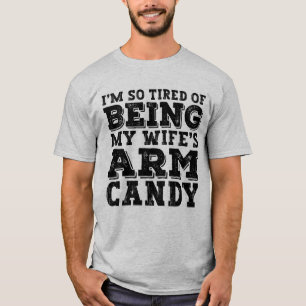 T-shirt Amusant Couple Blagues Mari Cadeau De Mariage Pour