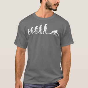 T-shirt Amusant Curling Fan Evolution Jeux d'hiver Curl Ic