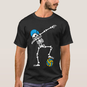 T-shirt Amusant Dab squelette Dabbing Water polo Halloween