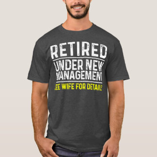 T-shirt Amusant Design de retraite Hommes Homme Papa Retra