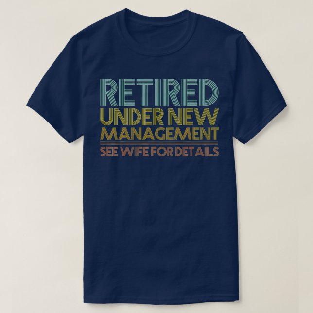 T-shirt Amusant Design de retraite Hommes Papa Retraite Pa (Design devant)