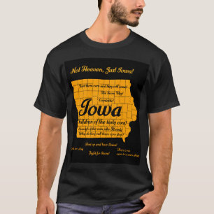 T-shirt Amusant design Iowa