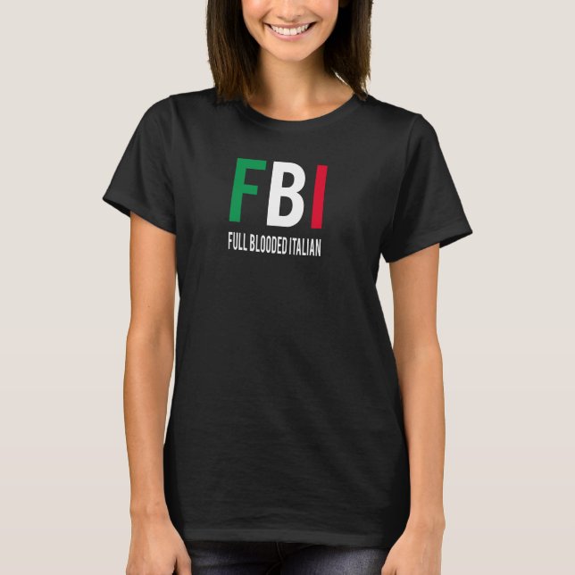T-shirt Amusant design italien (Devant)