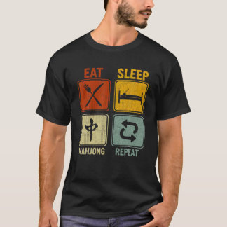 T-shirt Amusant Design Rétro Pour Hommes Femmes Mangent Sl