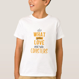 T-shirt Amusant Dessous de verre à roulettes