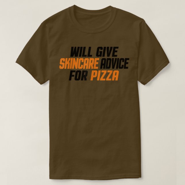T-shirt Amusant, Esthétique, Donnera Des Conseils De Soins (Design devant)