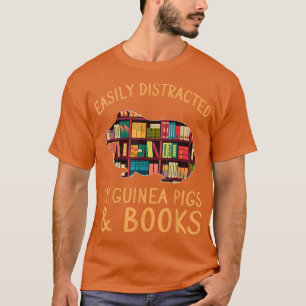 T-shirt Amusant Facilement Distrait Par Les Cochons De Gui
