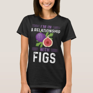 T-shirt Amusant Fig Design végétarien Figues Plante
