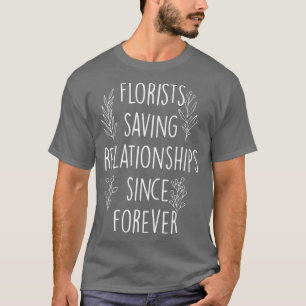 T-shirt Amusant floriste floriste floriste d'économiser de