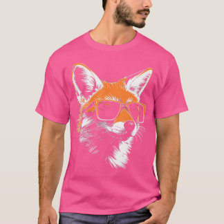 T-shirt Amusant Fox