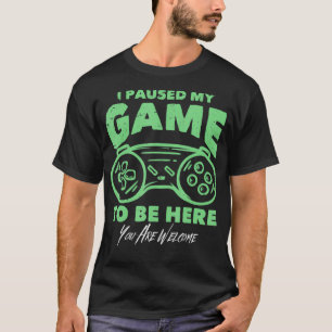 T-shirt Amusant gamer chemise de plaisanterie J'ai suspend
