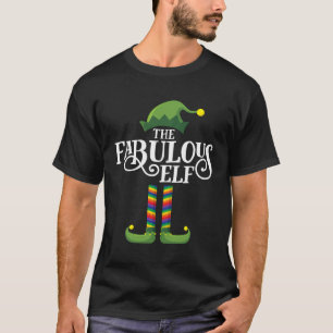 T-shirt Amusant Gay Elf Correspondant Famille Groupe Noël