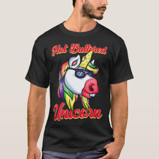 T-shirt Amusant Gay pride LGBT Rainbow Gay Ailes à beurre 