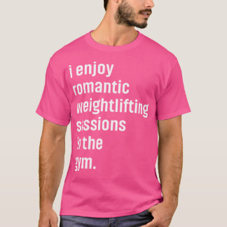T-shirt Amusant Gym Squat Deadlift Exercice d'haltérophili