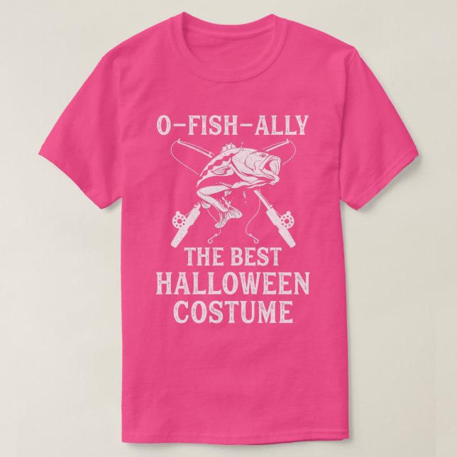 T-shirt Amusant Halloween Pun pêcheur Pêche Halloween Co (Design devant)
