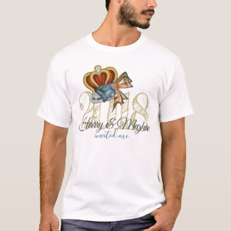 T-shirt Amusant Harry Et Meghan M'Ont Invité Souvenir Mari