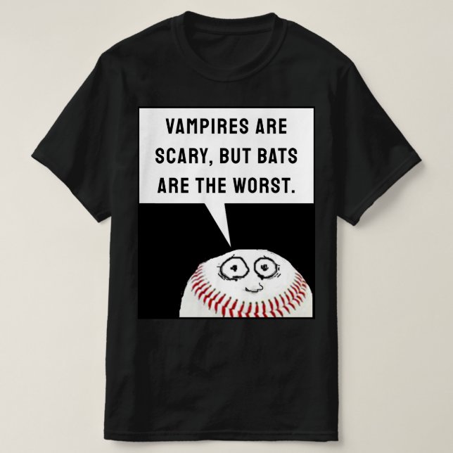 T-shirt Amusant Humour d'Halloween (Design devant)