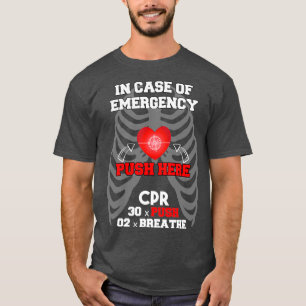 T-shirt Amusant instructeur de RCR Premiers soins pour les