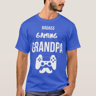 T-shirt Amusant jeu Badass Grand-père Gamer