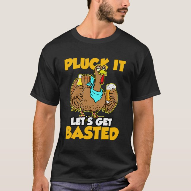 T-shirt Amusant Jeu De Thanksgiving C'Est On Se Déroule Va (Devant)
