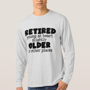 T-shirt Amusant jeune art de mots plus vieux Grand-père